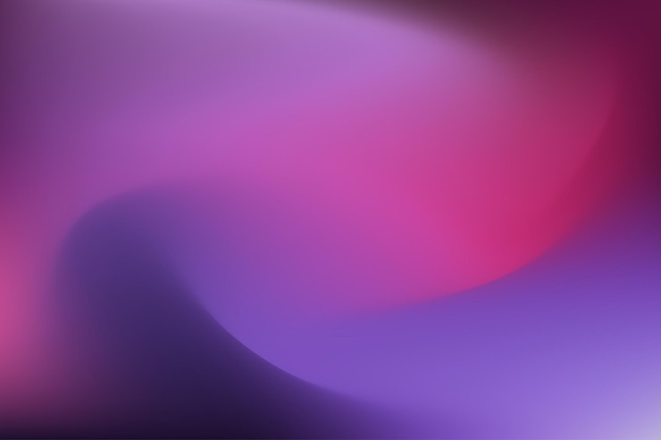 Vector vibrant gradient background