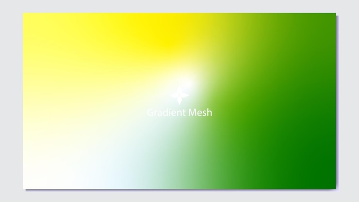Vector vibrant gradient mesh with soft colors