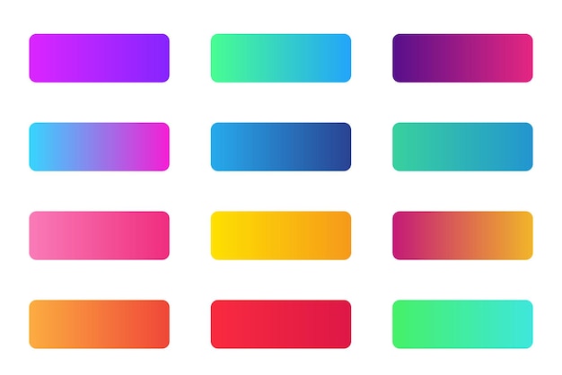 Vector vibrant gradients