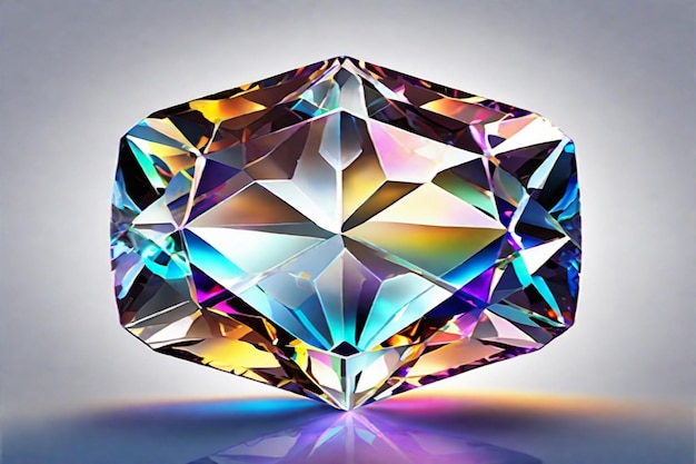 vibrant jewel crystal diamond