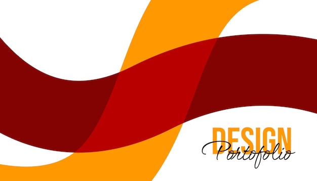 vibrant and modern vector background features flowing wavy shapes in bold abstract line background