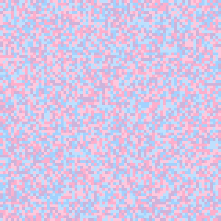 Vector vibrant pixel pattern background naadloos ontwerp voor creatieve projecten