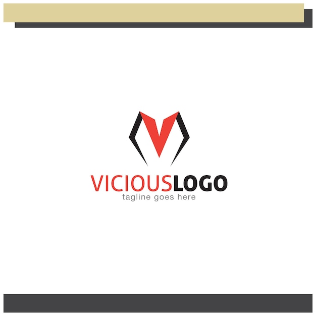 Vicious logo design