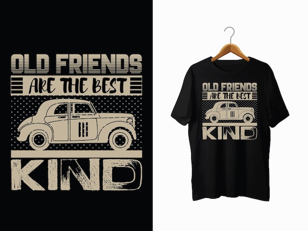 Victor auto t-shirt ontwerp typografie vintage