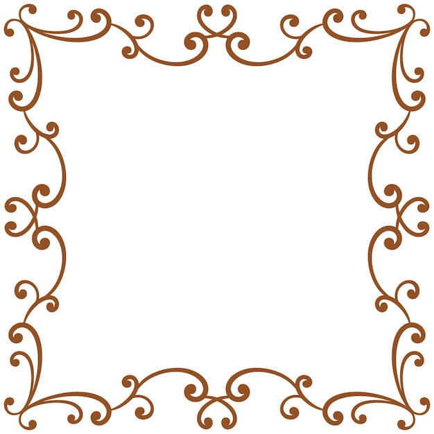 Victoriaans ornamentframe