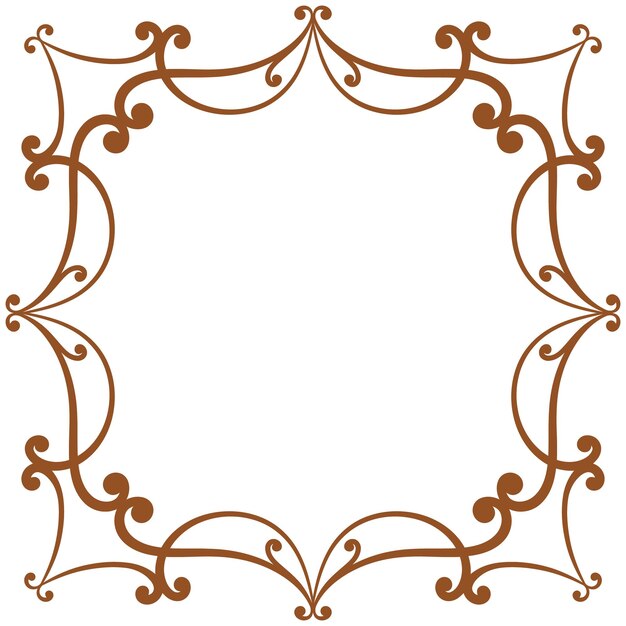 Victoriaans ornamentframe