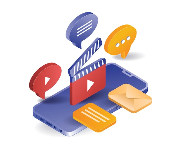 Video-applicatie voor sociale media-inhoud voor smartphones