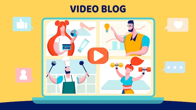 Video blogging