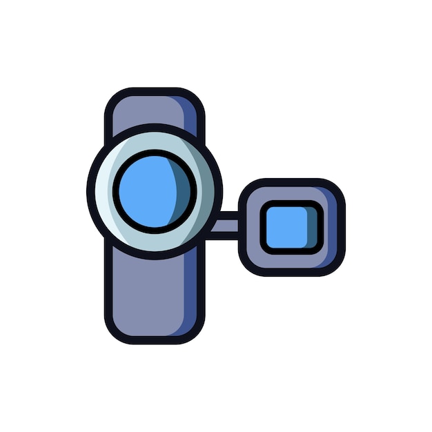 video camera icon design vector template