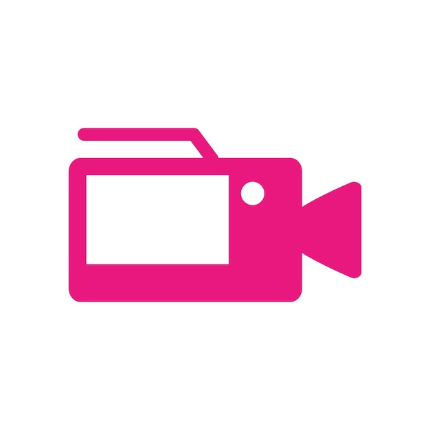 Vector video camera icon vector design templates