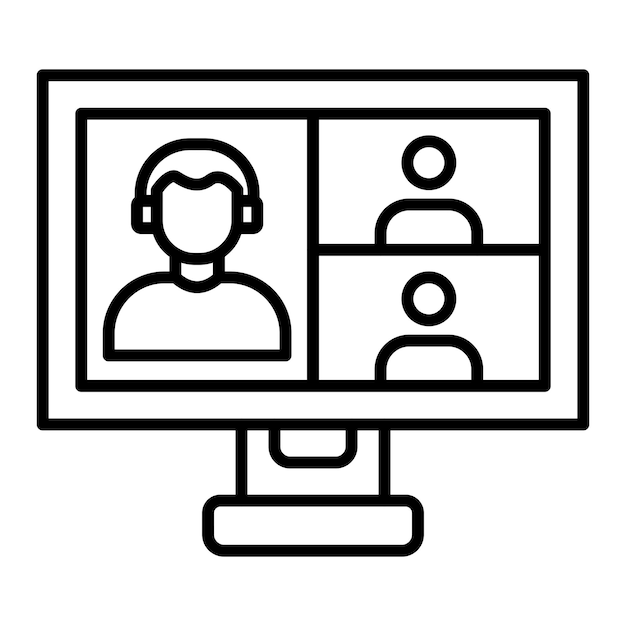 Video Conference Icon