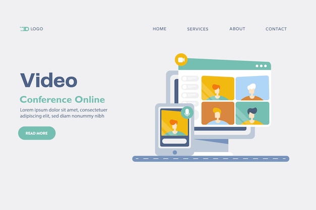 Vector video conference online