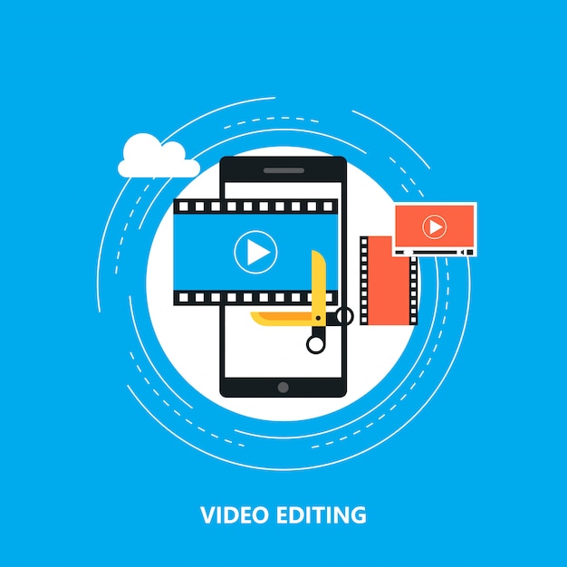 Vector video editing