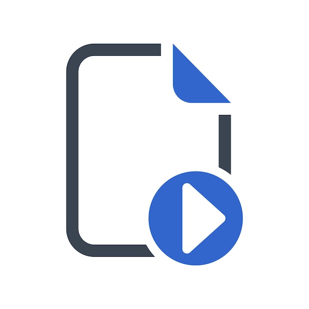 Video file icon