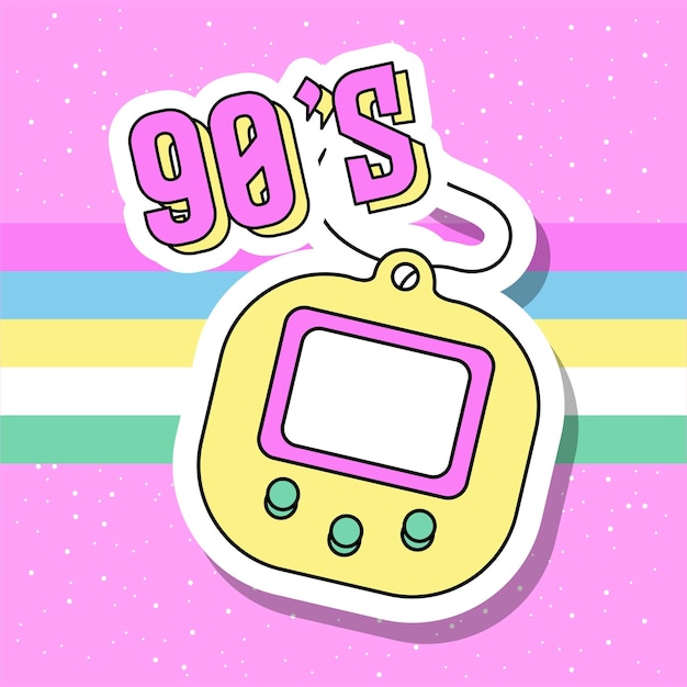 Video game 90's retro