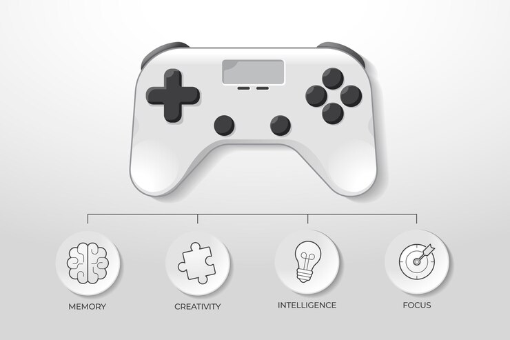 Vector video games controller and benefits of playing