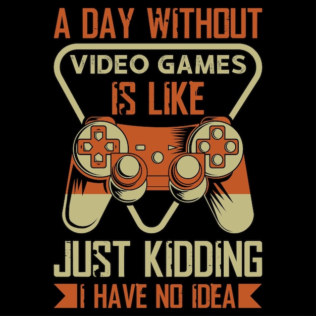 Video Gaming T-shirt design