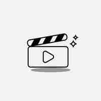 Vector video icon png