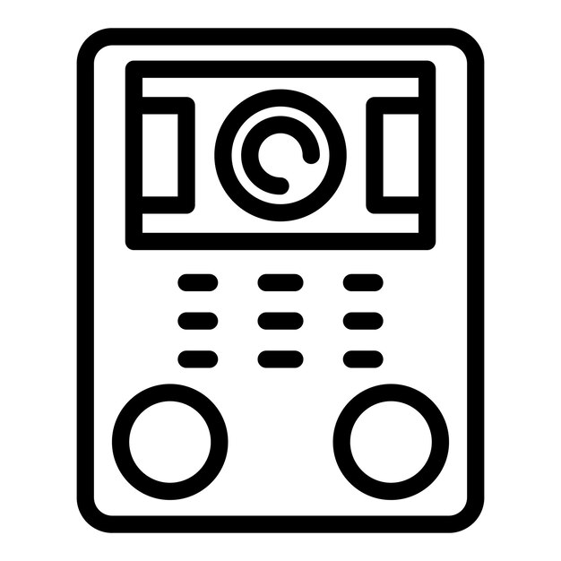 비디오 인터 문 종 아이콘 트 터 문 시스템 전화 카메라