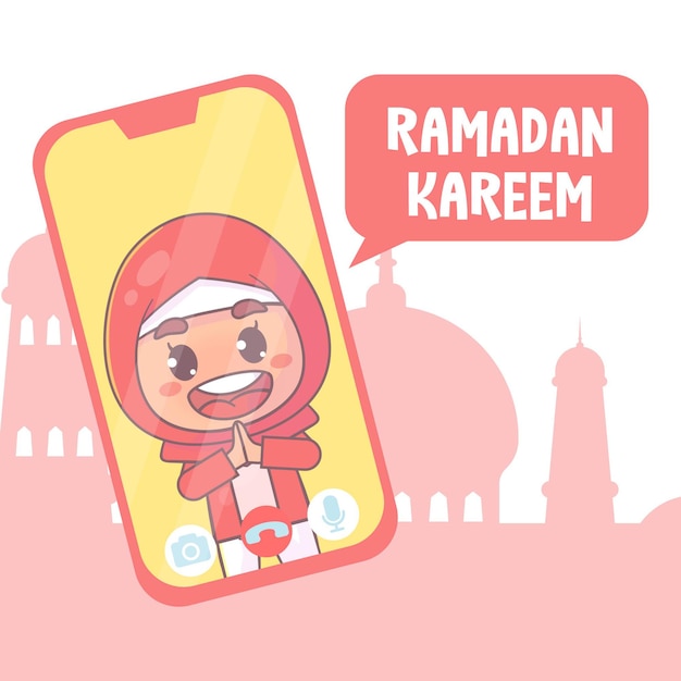 Video-oproep ramadan kareem