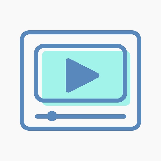 Video player icon