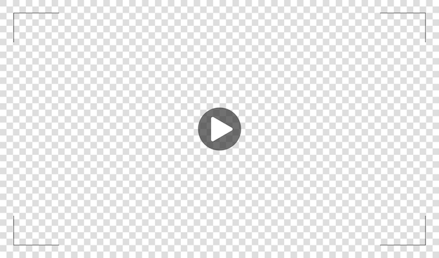 Vector video player template online channel frame hd film media bar vector movie interface empty digital so...