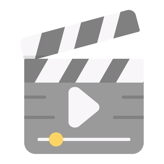 video production flat illustration
