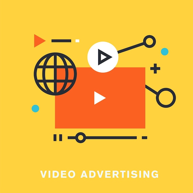 Video reclame vector