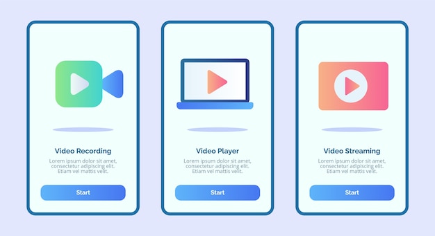 Video recording player streaming