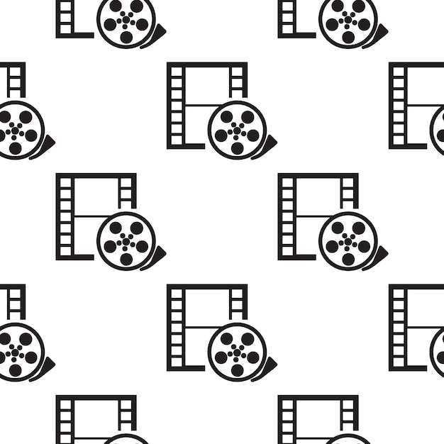 Vector video tape icon illustration