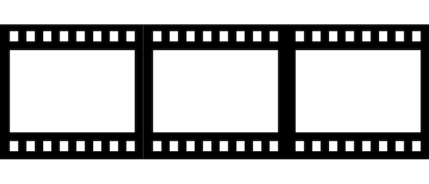 Video tape isolated on white background vintage cinematography vector illustration element