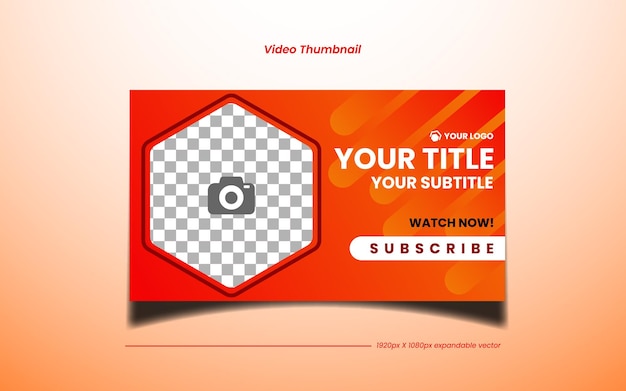 Video Thumbnail Template