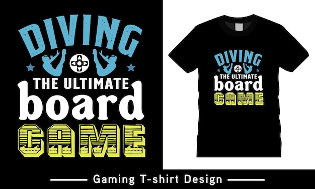 videogame typografie vectorafbeelding t-shirt