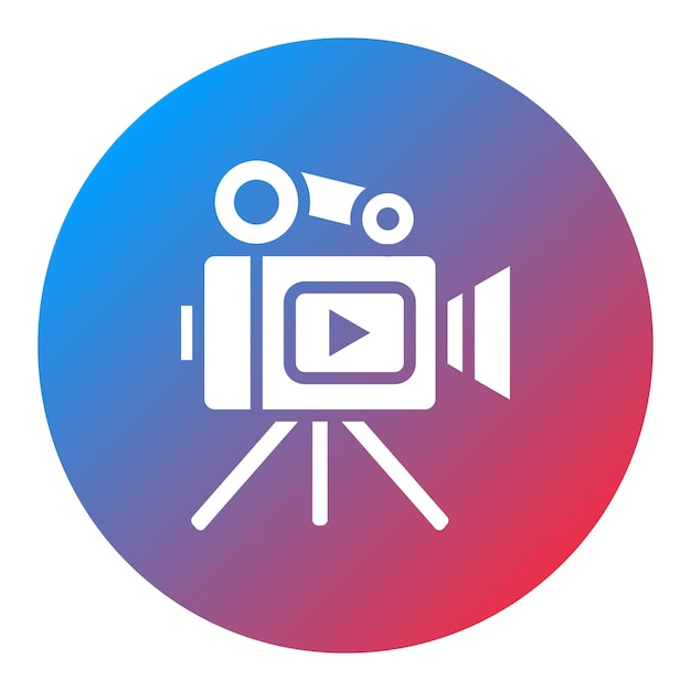 Videography icon vector image Can be used for Filmmaking