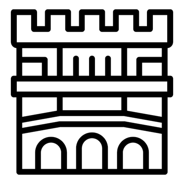 Вектор Вена городская икона контурный вектор городская достопримечательность