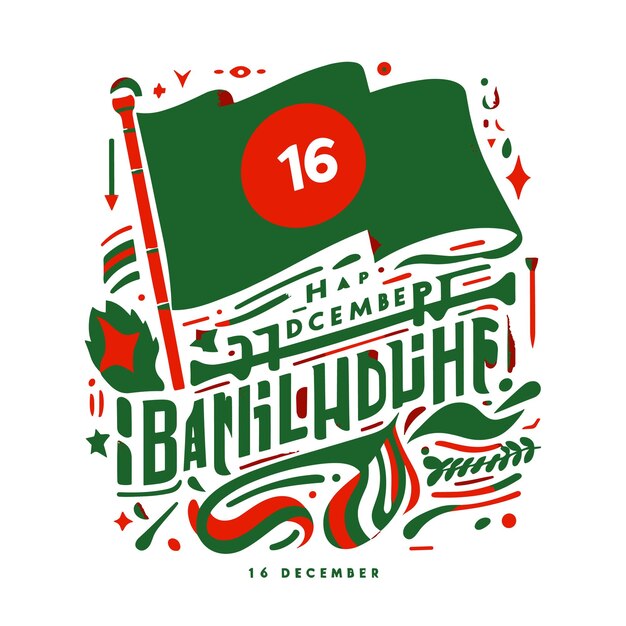 Vier de onafhankelijkheid van Bangladesh voor een t-shirt