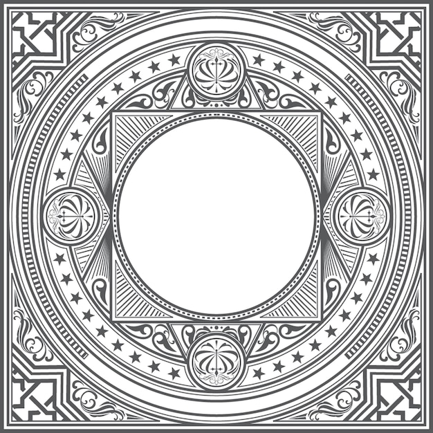 vierkant sierframe