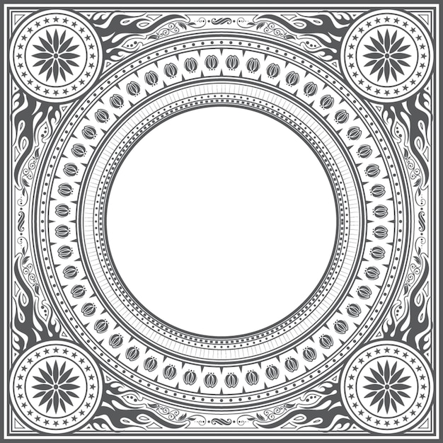 vierkant sierframe