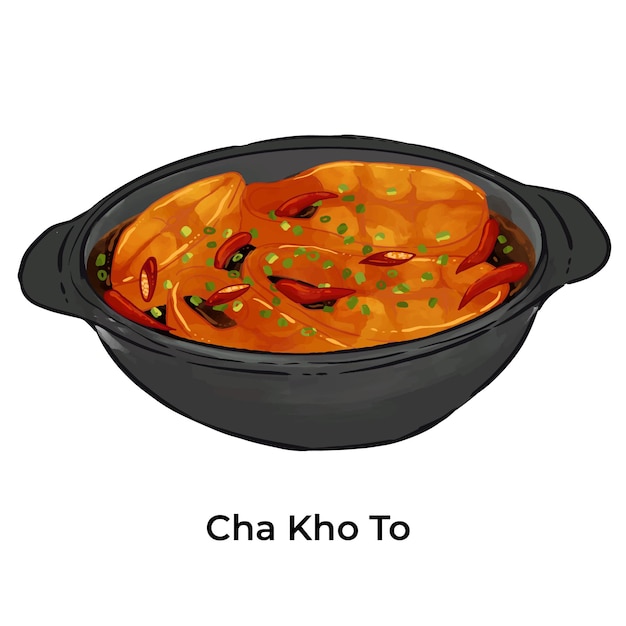 Vietnamese keuken Cha Kho To