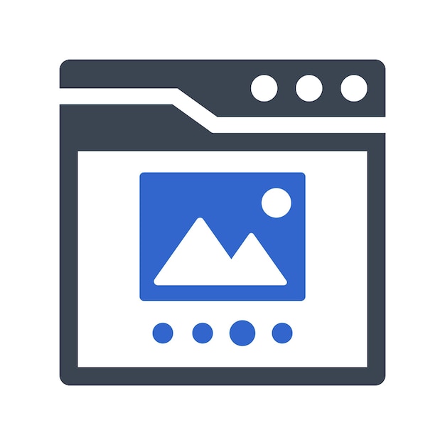 View image interface icon