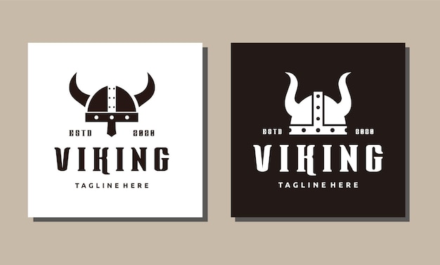 Viking Armor Helm Vintage logo ontwerp Cross Fit Gym Game Club Sport