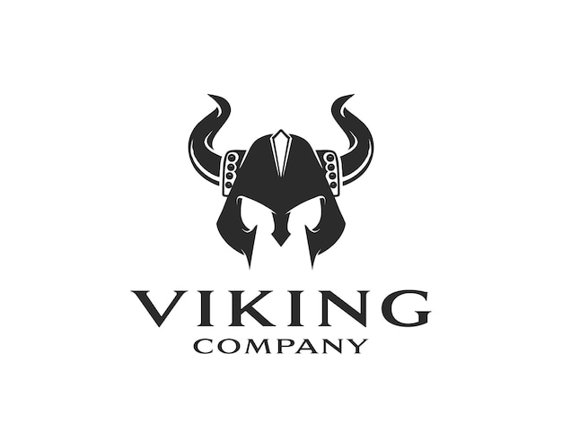 Viking armor helmet-logo-ontwerp voor boat ship cross fit gym game club sport