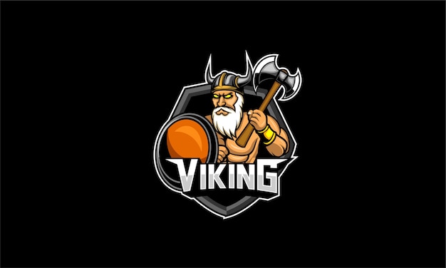 Viking esport-logo gamen