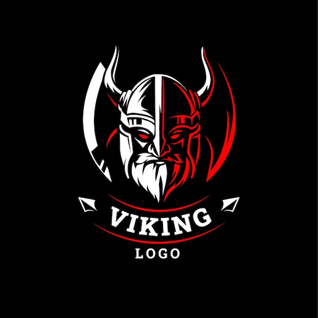 Viking  logo design template