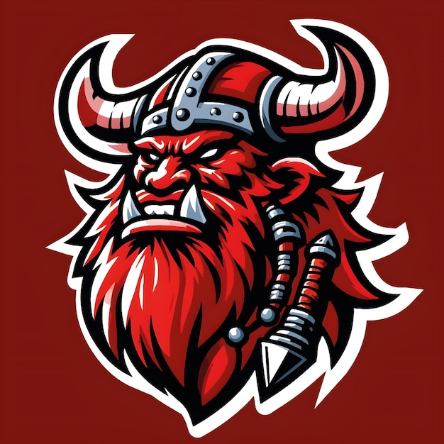 Vector viking logo