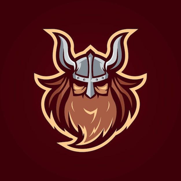 Viking mascotte logo