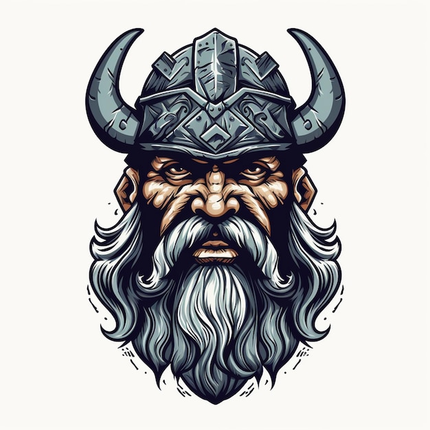 Vector viking oude vector ontwerp nordic keltisch noors illustratie symbool middeleeuws scandinavisch