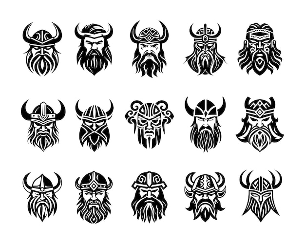 Viking tattoo designs collection