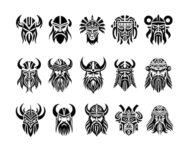 Viking tattoo designs collection