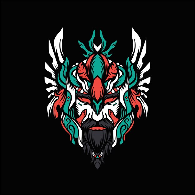 Viking vector illustratie